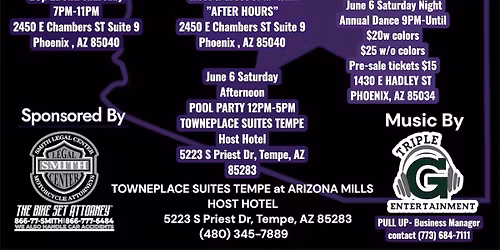 Down 2 Pound MC Phoenix Chapter 15th Annual Weekend 