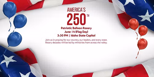 Patriotic Balloon Rosary