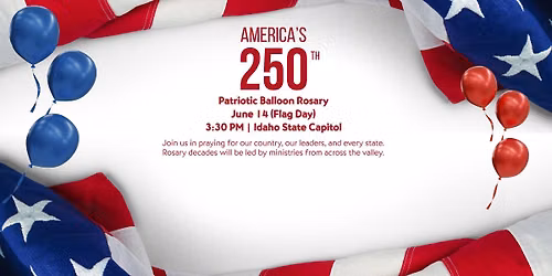 Patriotic Balloon Rosary