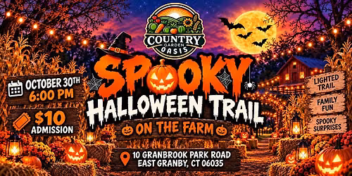 Spooky Halloween Trail on the Farm