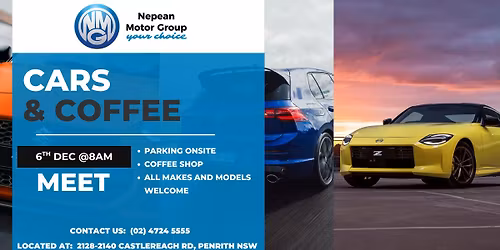 Quarterly Nepean Motor Group Cars & Coffee