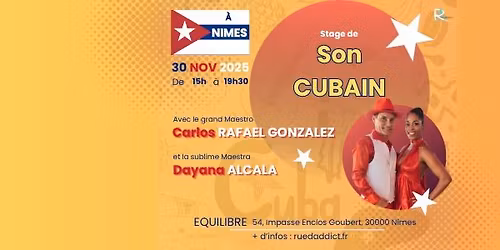 \ud83c\udfb6 Le Son Cubano fait escale \u00e0 N\u00eemes ! \u2728