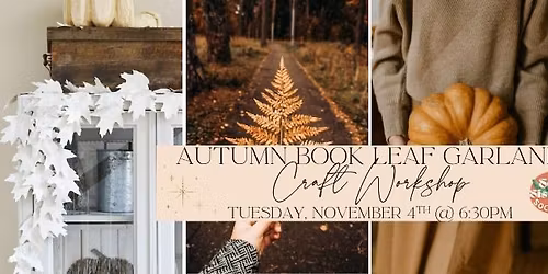Autumn Leaf Garland Craft Workshop