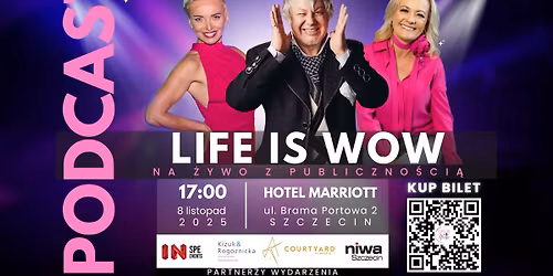 Micha\u0142 Janicki w podca\u015bcie LIFEisWOW z udzia\u0142em publiczno\u015bci.