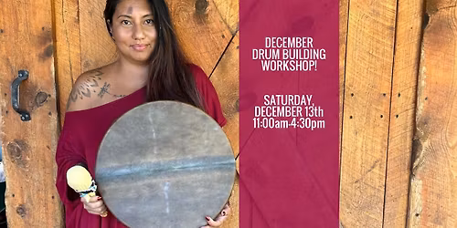 Drum Building Workshop!