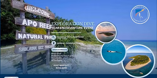 Apo Reef Adventure 3D2N (Year End Diventure Event)