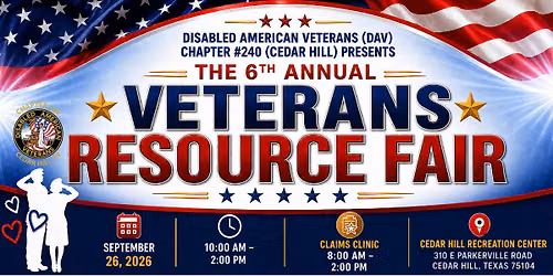 6th Annual Veteran Resource Fair
