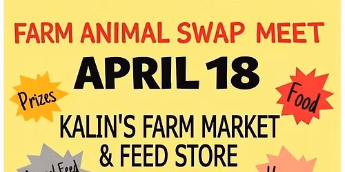 Farm Animal Swamp Sale