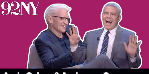 In Conversation with Anderson Cooper and Andy Cohen at Chicago Theatre