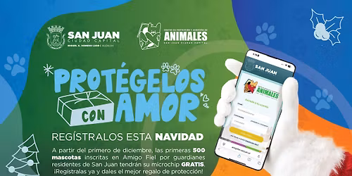 Registro de Mascotas para residentes de San Juan