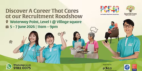 PCF Sparkle Care: Recruitment Roadshow
