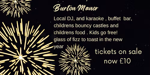 New Year\u2019s Eve party 