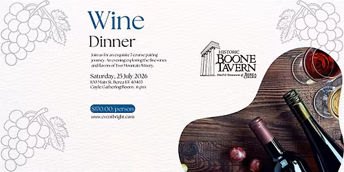 Wine Dinner