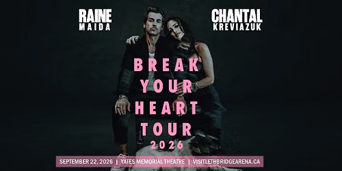 An Evening with Raine Maida & Chantal Kreviazuk