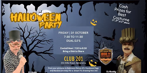 Halloween Ballroom Party at American Legion Hall 201...Prizes, Food, & More