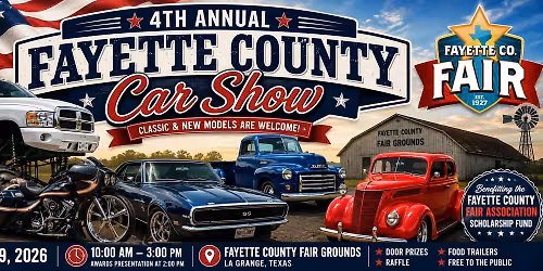 4th Annual Fayette County Car Show