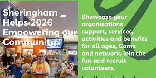 Sheringham Helps 2026