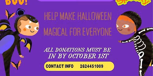 Costume Donation Drive 