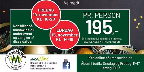 Jule & Nyt\u00e5rs Vinmesse