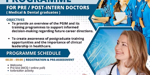 Career Guidance Programme for Pre & Post-Intern Doctors