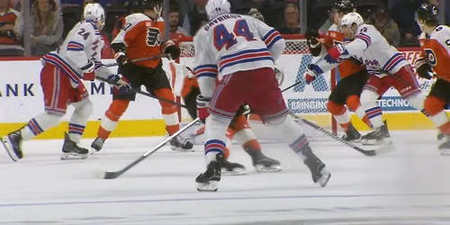 New York Rangers vs. Philadelphia Flyers