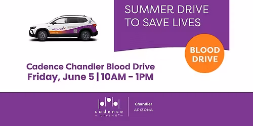 Summer Drive to Save Lives
