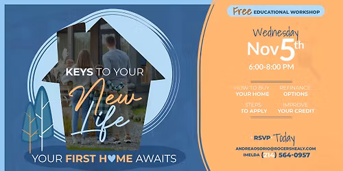 Free Workshop: Everything You Need to Know About Buying a Home \ud83c\udfe0