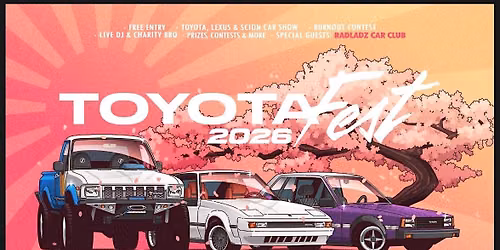 SHOW CAR REGISTRY  ONLY - Ens ToyotaFest 2026