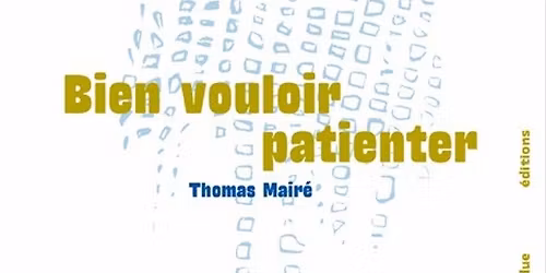 Rencontre avec Fran\u00e7ois B\u00e9gaudeau et Thomas Mair\u00e9 pour la sortie de Bien vouloir patienter