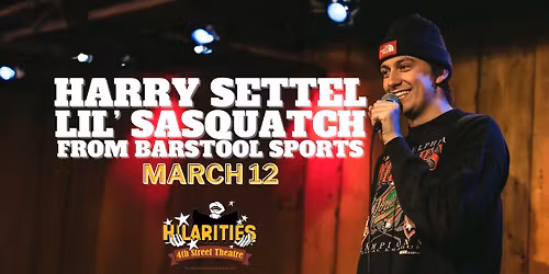 Harry Settel AKA Lil Sasquatch From Barstool Sports!