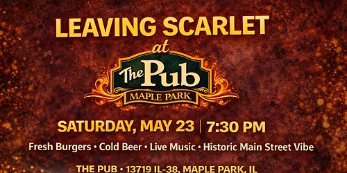 Leaving Scarlet is headed to the far western 'burbs!