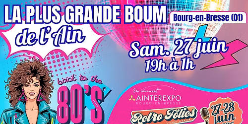 \ud83e\udea9 La Boum en Folie d\u00e9barque \u00e0 Ainterexpo !