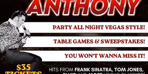LAS VEGAS NIGHT with Mark Anthony & Band