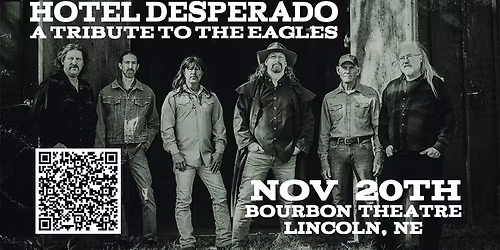 Hotel Desperado at The Bourbon Theatre - Saturday, November 20