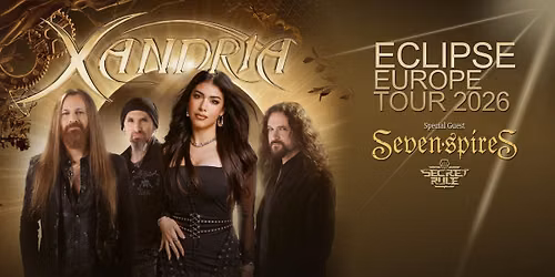 Xandria, Seven Spires, Secret Rule - Eclipse Europe Tour 2026 | PRAHA - Distrikt