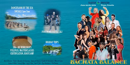 Bachata Balance Holiday Festival - Tisno, Croatia (25.-29.6. 2026)