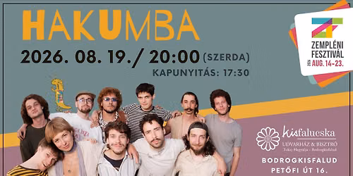 Zempl\u00e9ni Fesztiv\u00e1l - Hakumba
