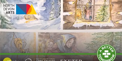 Creating Folklore Tales with artist Joseph Witchall & The North Devon Arts