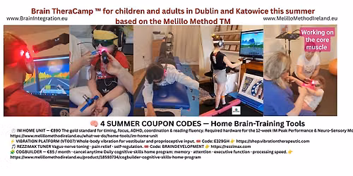 Brain TheraCamp tm Dublin in summer & brain home programs Melillo Method