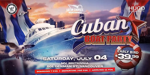 Latin Cruises 4 | Cuban Gozadera Boat Party 2026