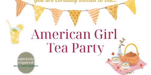 American Girl Tea Party