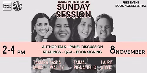 Books in the Brewery Sunday Session - Leederville Arts Fest