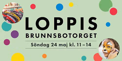 Loppis p\u00e5 Brunnsbotorget