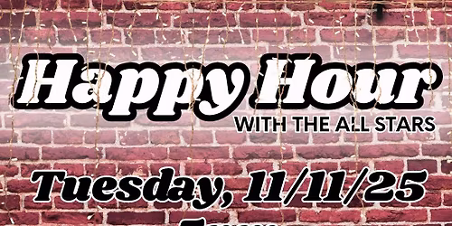 Happy Hour with the All Stars \ud83c\udf7b 