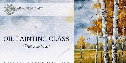 Oil Painting Class "Fall Landscape".