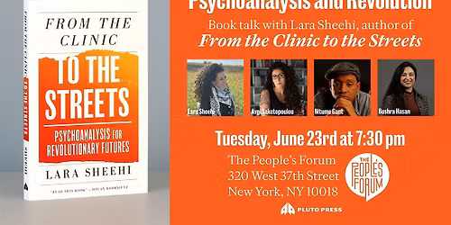 Psychoanalysis and Revolution: Book Talk with Lara Sheehi