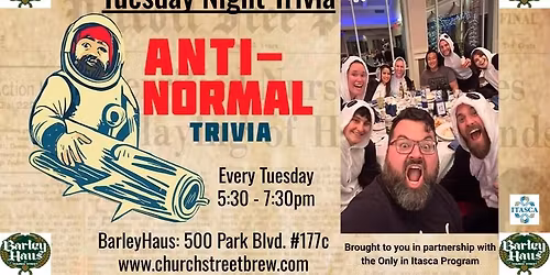 Tuesday Trivia at BarleyHaus