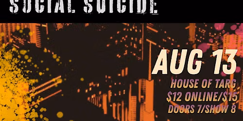 THE FLY DOWNS\/JACKKI HARRT\/SOCIAL SUICIDE
