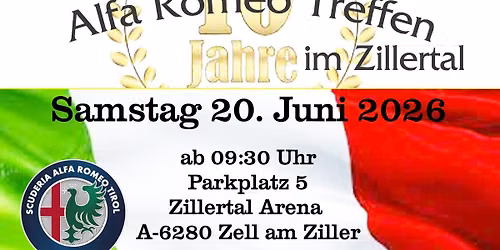 10. int. Alfa Romeo Treffen mit Teilemarkt