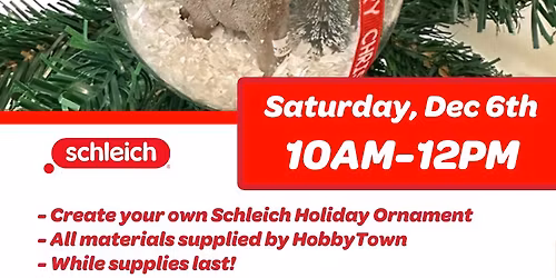 Schleich Holiday Ornament Make 'N' Take